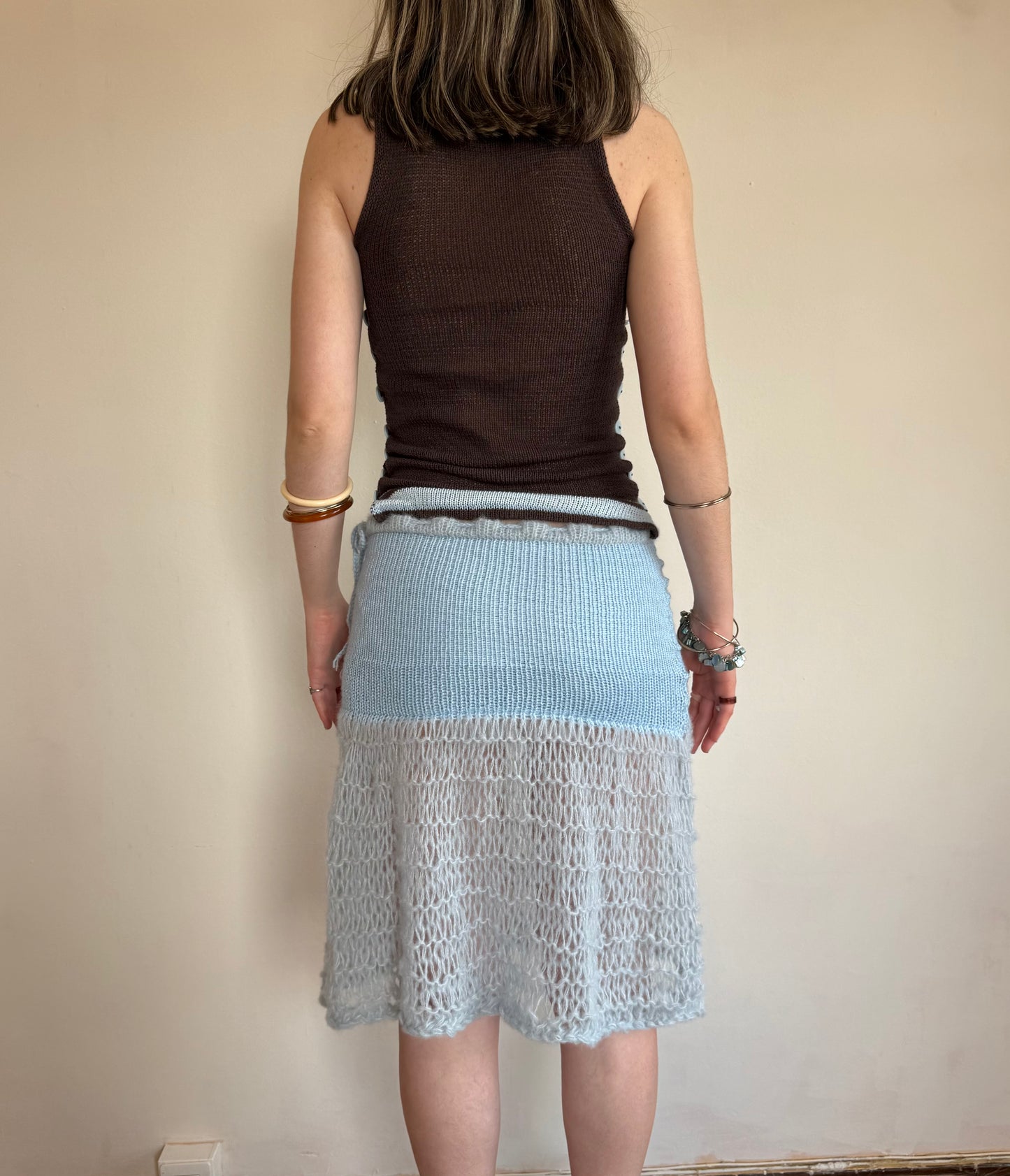 The Blue Mist Skirt - choose midi or maxi length