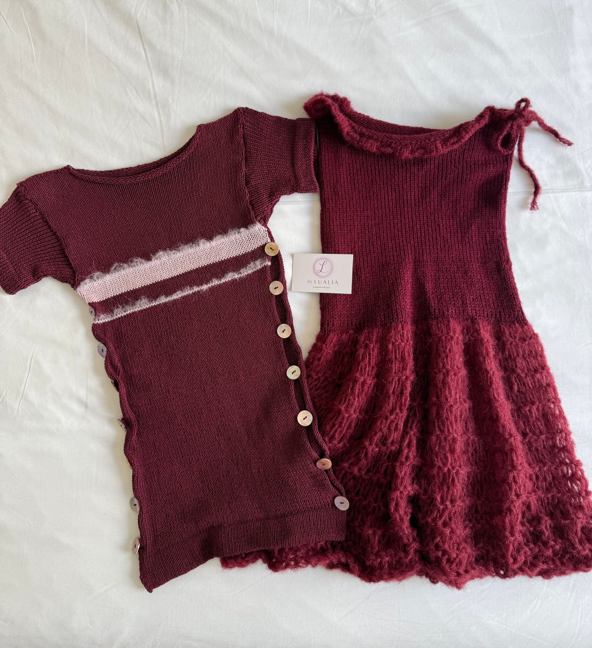 Bordeaux Midi Skirt (pre made in S)