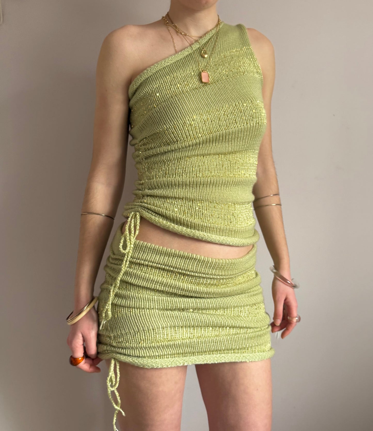 Matcha Sequin Set  - choose the set or top/skirt individually 🧚