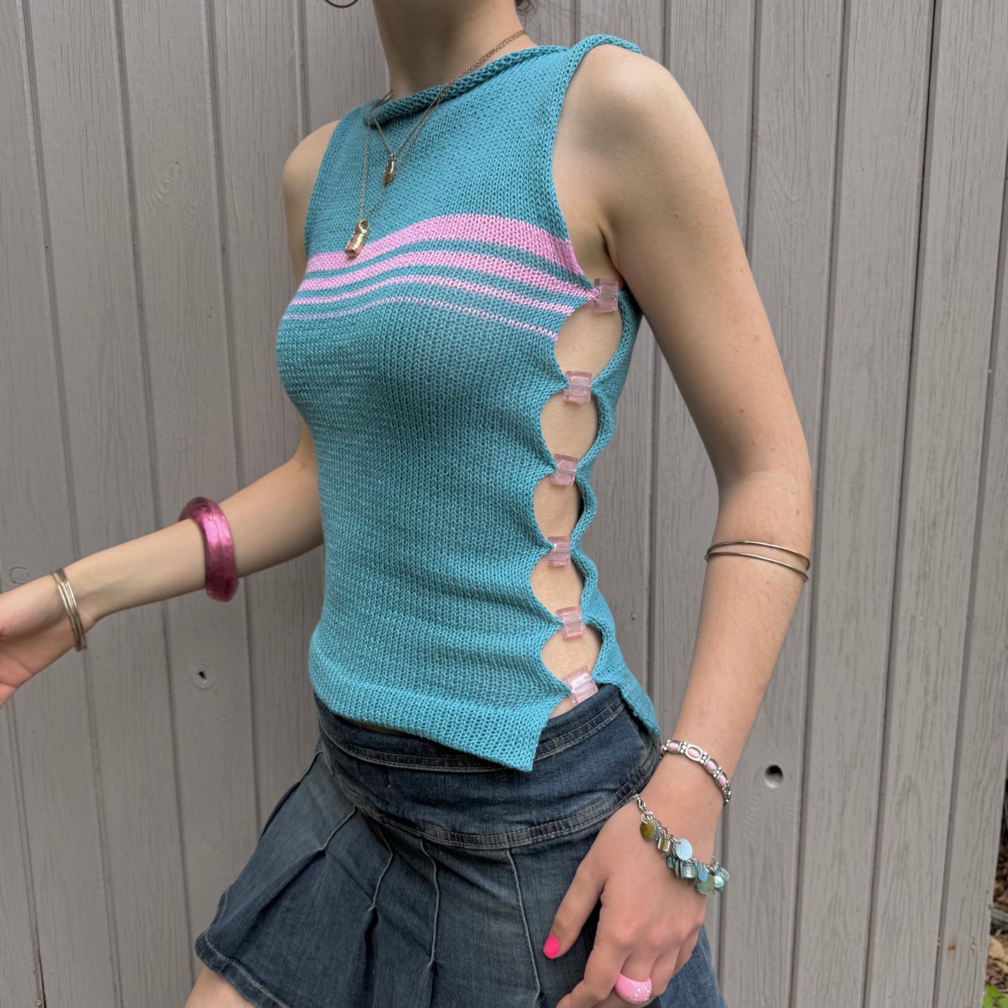 Design Your Own Bead Vest (Custom Colours + Sizing) ๋࣭⭑ ⋆.˚˖࿔ ࣪