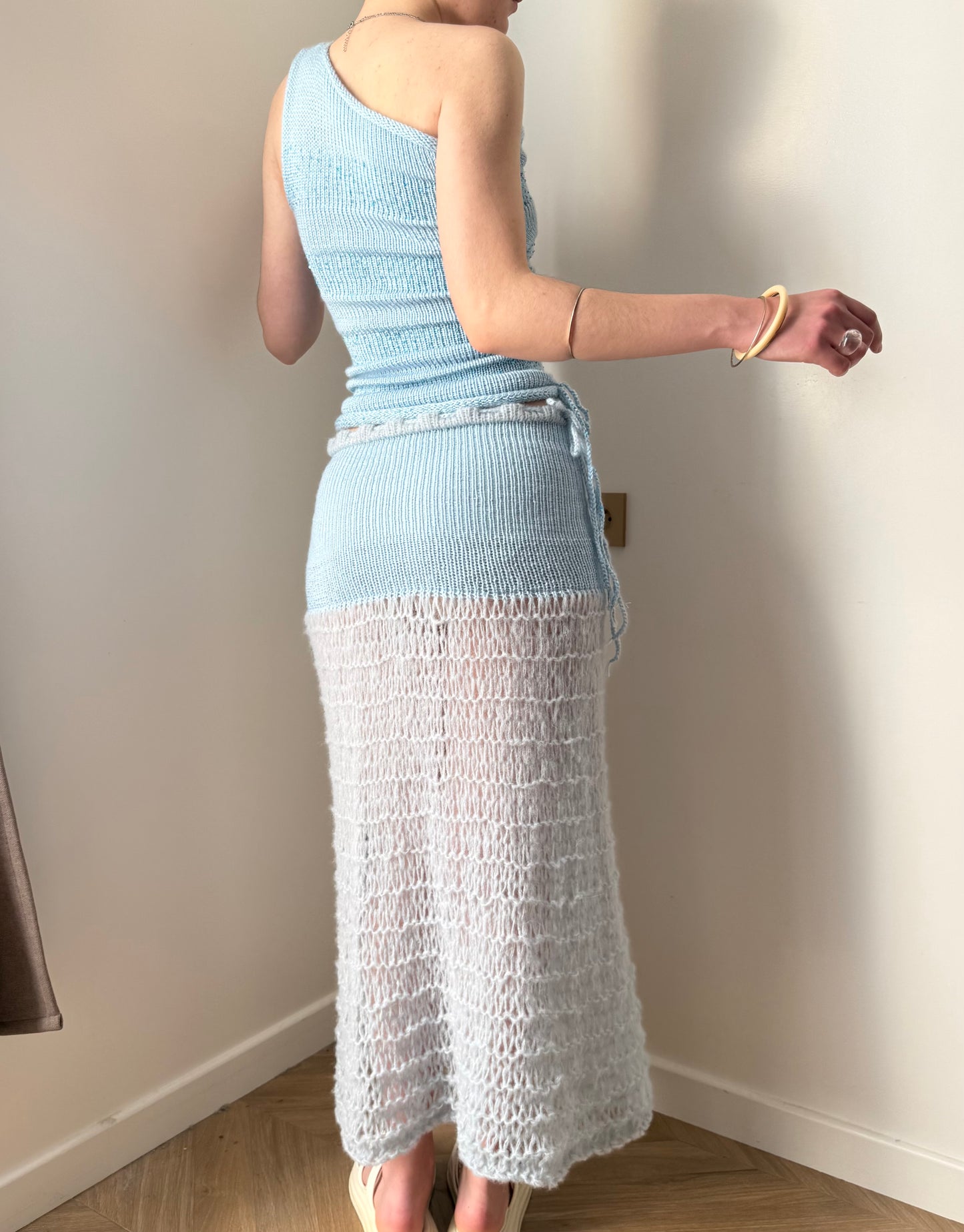 The Blue Mist Skirt - choose midi or maxi length